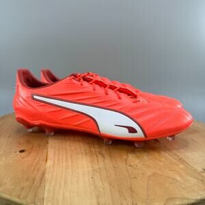 Puma King Pro FG/AG Men's Size 13 Soccer Cleats K-Better Glowing Red 108308-01